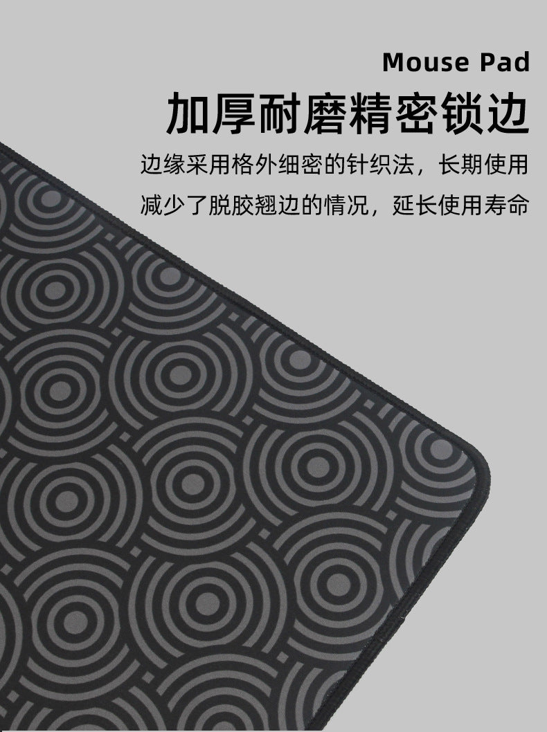 mouse pad oversized electronic keyboard pad thermal transfer thick rubber wrist mouse pad wholesale
