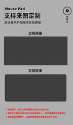 mouse pad oversized electronic keyboard pad thermal transfer thick rubber wrist mouse pad wholesale