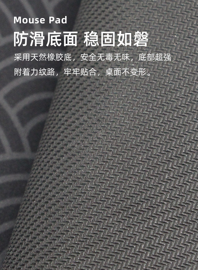 mouse pad oversized electronic keyboard pad thermal transfer thick rubber wrist mouse pad wholesale