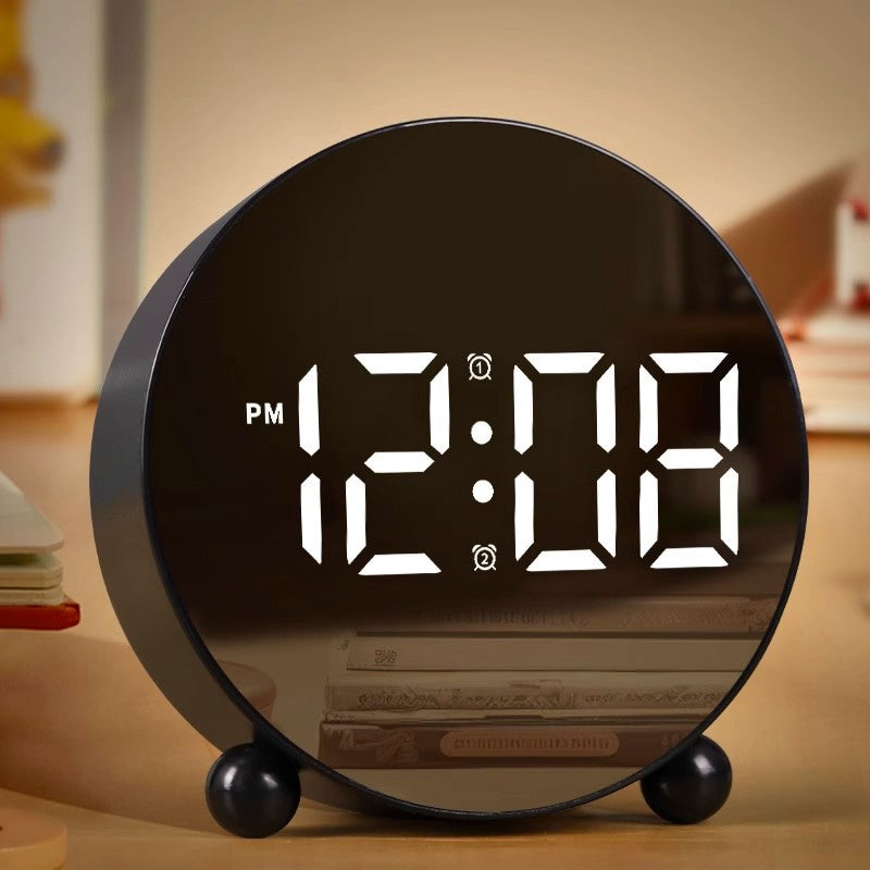 Alarm Clock, Simple Electronic Clock, Led Clock, Home Bedside Clock, Temperature Clock, Plastic Clock