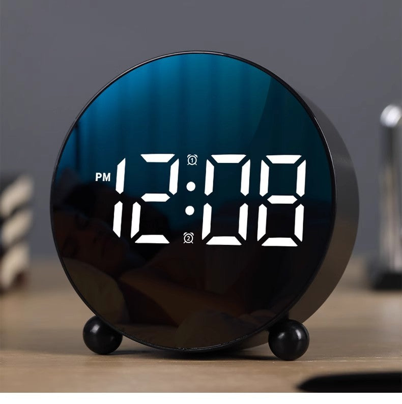 Alarm Clock, Simple Electronic Clock, Led Clock, Home Bedside Clock, Temperature Clock, Plastic Clock