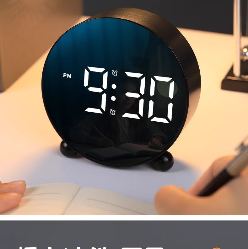 Alarm Clock, Simple Electronic Clock, Led Clock, Home Bedside Clock, Temperature Clock, Plastic Clock