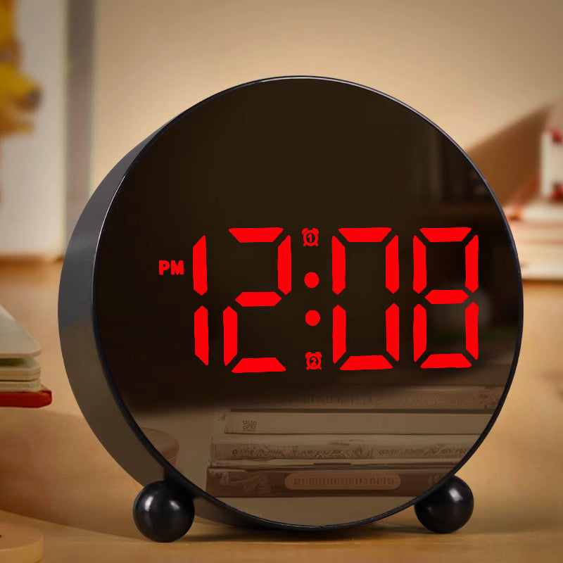 Alarm Clock, Simple Electronic Clock, Led Clock, Home Bedside Clock, Temperature Clock, Plastic Clock
