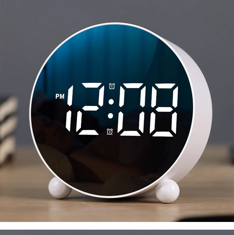Alarm Clock, Simple Electronic Clock, Led Clock, Home Bedside Clock, Temperature Clock, Plastic Clock