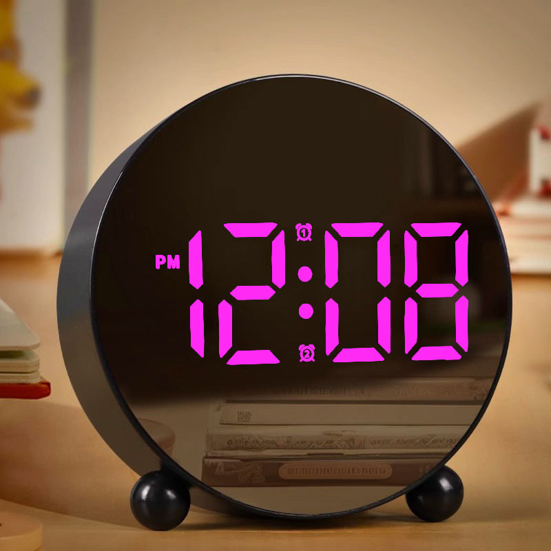 Alarm Clock, Simple Electronic Clock, Led Clock, Home Bedside Clock, Temperature Clock, Plastic Clock