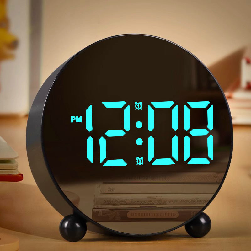 Alarm Clock, Simple Electronic Clock, Led Clock, Home Bedside Clock, Temperature Clock, Plastic Clock